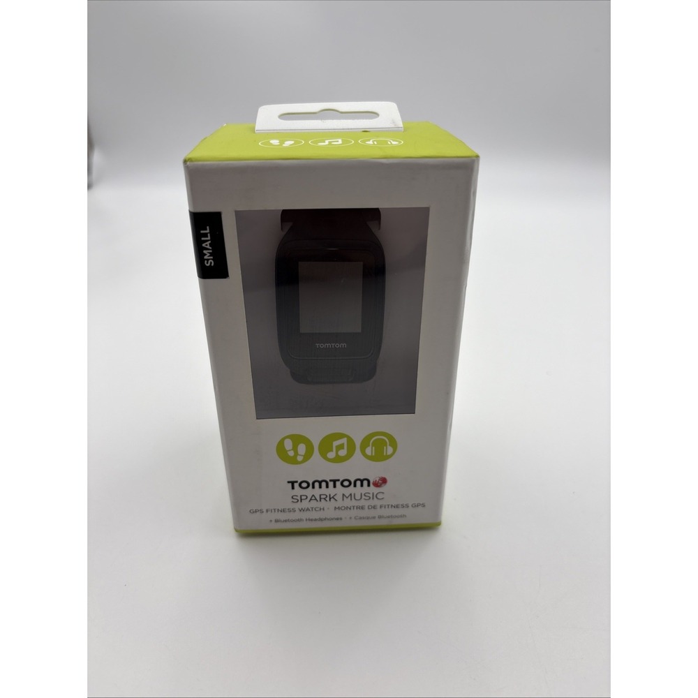 TomTom Spark  + Music GPS Fitness Watch Black Large Running Small